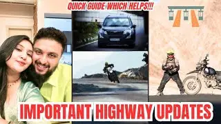 IF YOU TRAVEL OFTEN THEN THIS VLOG IS FOR YOU!!! - NHAI&rsquo;S AMAZING UPDATE 