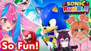 🏃💨 Fall Guys, but with Sonic The Hedgehog?! AND ITS GOOD?!?!! - Sonic Rumble First Experience 🏃💨