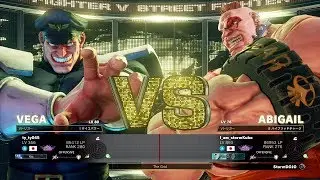 ty_ty045 (Bison) vs Storm Kubo (Abigail)：ty_ty045（ベガ）vs ストーム久保（アビゲイル）