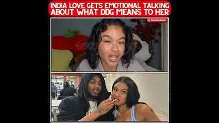 INDIA LOVE GETS EMOTIONAL TALKING ABOUT DDG#indialove#ddg #viralvideo#viralshorts