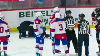 Game Misconduct After Check To The Head For Edm Oil Kings Player Jaxon Fuder
