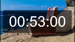 53-Minute Digital Silent Alarm Clock Timer