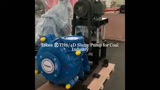 Tobee&reg; Tobee TH6X4D Coal Ash Slurry Pump with ZV Driven Type