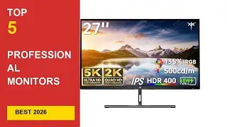 Best Professional Monitors for Work, Gaming & Creative Use (2026 Buyer&rsquo;s Guide) in 2026