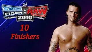 CM Punk Destroys WWE Superstars with 10 GTS | WWE Smackdown vs Raw 2010