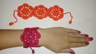 PULSEIRA PRIMAVERA DE CROCHÊ - FRANCI ARTESANATO