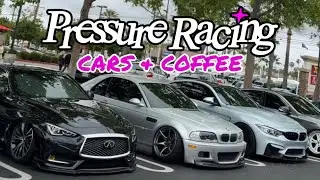 PRESSURE RACING CARS & COFFEE | Vlog 10