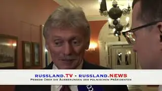 Peskow über die Äußerungen des polnischen Präsidenten