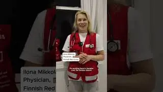 A holiday message from our Red Cross team in Jamaica supporting people affected by Hurricane Melissa