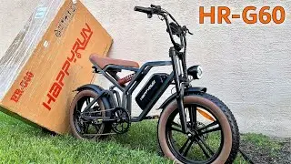 HappyRun G60 eBike unBox and Assembly