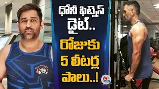 MS Dhoni Workout Plan And Diet Routine | NTV SPORTS