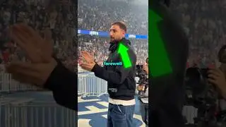 Donnarumma&rsquo;s Last Goodbye to PSG Will Make You Emotional 😢😞