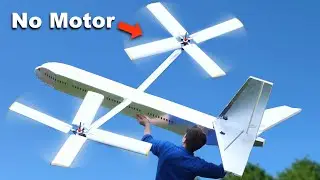 Giant Gyro-Effect Plane