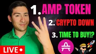 AMP TOKEN Livestream! Predictions, Staking, Crypto Crash