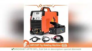 HITBOX AC/DC Aluminium Tig Welding Machine IGBT Inverter 2T/4T HF TIG/MMA ARC Stick Argon Precise Di