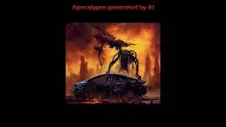 Apocalypse generated by AI #ai #futuristic #best #art #viral #future #meme #shorts
