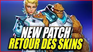 RETOUR & NEW SKINS ► PATCH 13 JUIN sur MARVEL RIVALS FR