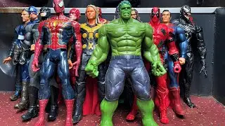 24minutes AVENGERS TOYS ASMR, rescue the superhero SUPER HERO MARVEL Toy #35 ,HULK,VENOM,SPIDER MAN