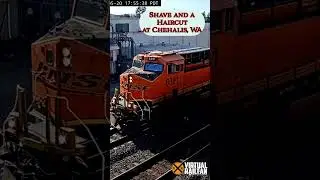 Shave and a Haircut at Chehalis, WA
