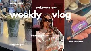 weekly vlog: new lippie combo, getting strong, i&rsquo;m tracking my macros now & more 