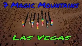 Seven Magic Mountains 4K Drone Tour&nbsp;| Las Vegas Desert Art Installation Aerial Fly‑Around