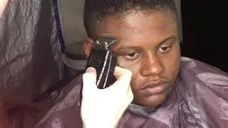 Haircut Tutorial: Bald Taper with Design and Line Up