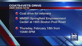 Local military organization providing veterans in need with coats
