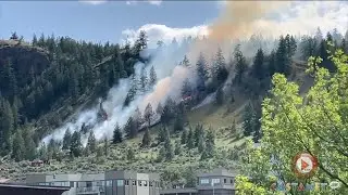 RAW: Fire in Kenna Cartwright Nature Park