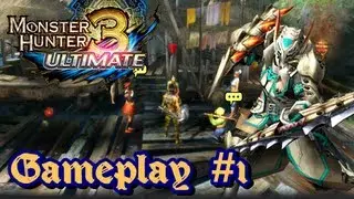 Monster Hunter 3 Ultimate Wii U/3DS - (1080p) Gameplay Part 1