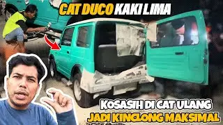 CAT DUCO KAKI LIMA, GMN HASILNYA❓