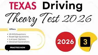 25 MUST-KNOW Texas Driving Test Questions & Answers to Pass the Permit Exam (Updated 2026) #texasdmv
