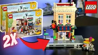 We Built A LEGO Noodle Shop Modular Building and It's AWESOME