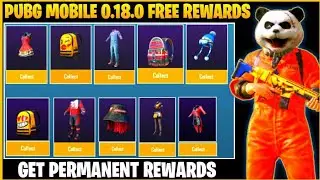 PUBG MOBILE 0.18.0 UPDATE IS HERE | PERMANENT REWARDS IN PUBG MOBILE | WHAT'S NEW PUBG 0.18.0 UPDATE