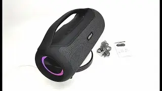 Колонка портативная БумБокс SODLK 100W Waterproof BT5.2 10400mAh   HT-T300 AUX  Bluetooth USB TF