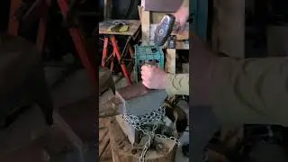 Making silver pirate coins (cobs)! Part 4/5: striking the cob!