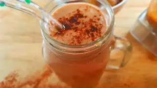 Chocolate Almond Milk Breakfast Smoothie - So Creamy & Delicious!