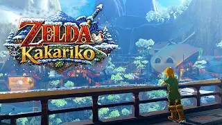 Last Days of Winter in Kakariko 🍃 Relaxing Zelda Study | Work Music and Ambiance
