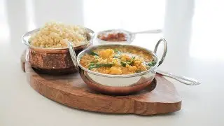 Cauliflower, Spinach & Red Lentil Dal