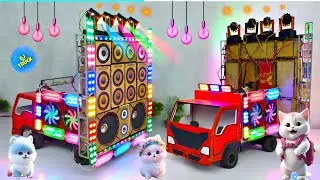 Mini Dj Setup Loading At-home by cardboardmaking dj truck I dj truck | dj wala, dj wale,dj light