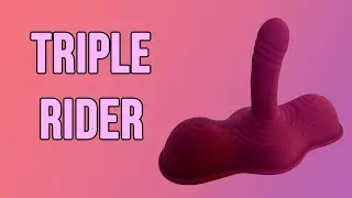 Educational Sex Toy Review - Calexotics Triple Rider Remote Control Silicone Grinder Vibrator