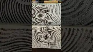 beautiful abstract time lapse drawing ✨