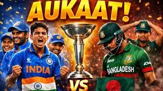 INDIA U19 BEATS BANGLADESH U19 WORLD CUP 2026  📱