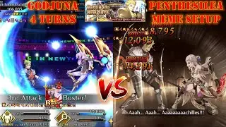 FGO NA - Gilfest 2021 - Exhibition 6: The Green Comet (Godjuna 4T & Penthesilea meme setup)