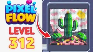 Pixel Flow Level 312 Walkthrough