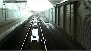 Cab ride metro Rotterdam; Spijkenisse De Akkers-Rotterdam Centraal (20111224; 10x versneld)
