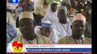 National Sanitation:FG to provide facilities in public places