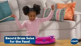 Kidi Star Drum Pad (Pink) | Demo Video | VTech&reg;