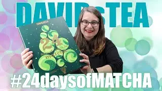 DAVIDsTEA 24 days of MATCHA advent calendar 2020 - sneak peek