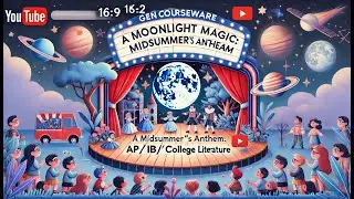 SchoolBus.Rocks Shakespeare - Moonlight Magic: Midsummer Anthem 4 HS AP IB College Literature - ATG