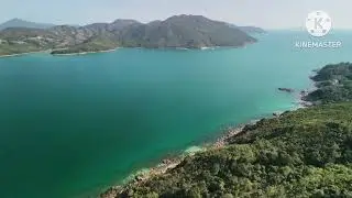 半月灣橋咀島風景